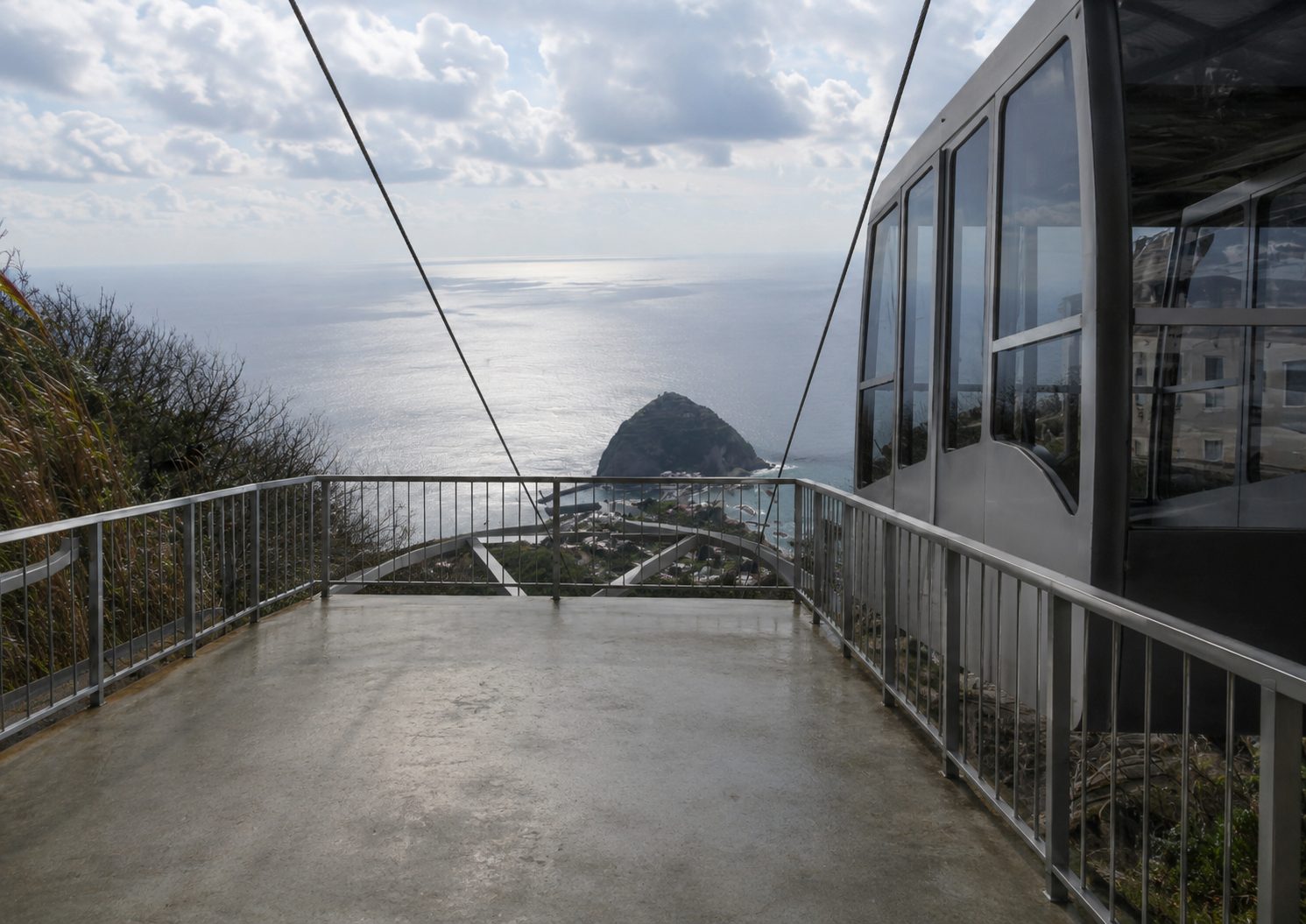 Funivia di collegamento tra il Belvedere e il Borgo di Sant'Angelo